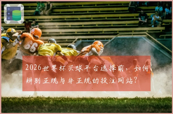 2026世界杯买球平台选择前，如何辨别正规与非正规的投注网站？