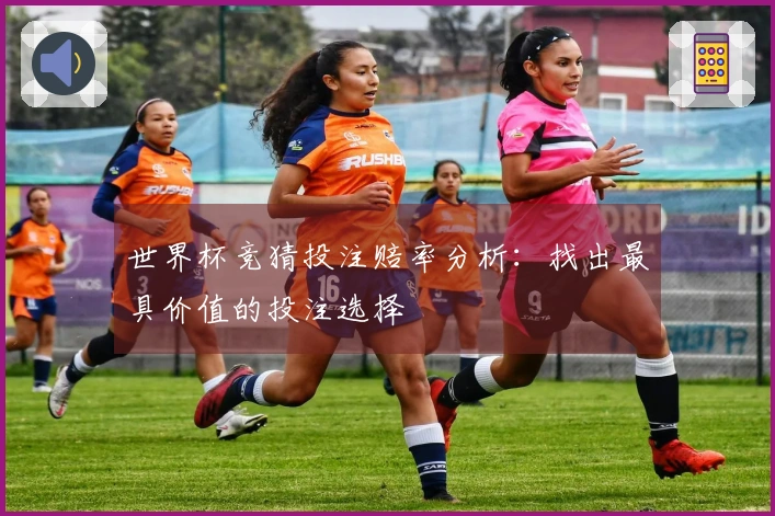 世界杯竞猜投注赔率分析：找出最具价值的投注选择